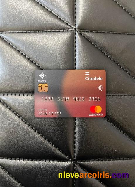 Estonia Citadele filiale AS bank master card photolook